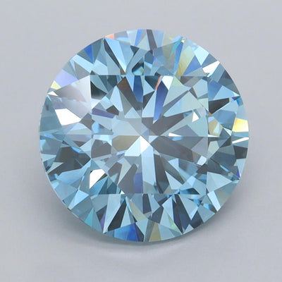 3.50 Carat Round Lab Diamond :: Greenstar spin frame 04