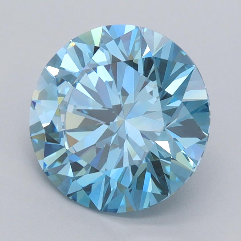 2.48 Carat Round Lab Diamond :: Greenstar spin frame 04