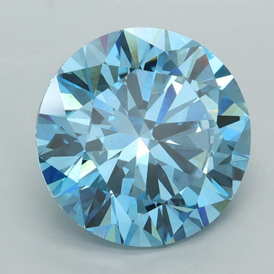 3.51 Carat Round Lab Diamond :: Greenstar spin frame 04