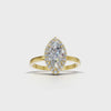 Ring Marquise Halo 18k Yellow Gold 1ct :: RING MARQUISE HALO 18K Yellow Gold 1ct 4.mp4