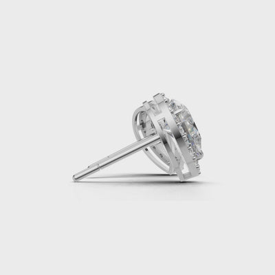 Pierce Pear Halo 18k White Gold 1ct :: PIERCE PEAR HALO K18 White Gold 1ct.mp4