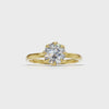 Portuguese Cut Ring Solitaire 18k Yellow Gold 1ct :: RING PORTUGUESE CUT K18 Yellow Gold 1ct 4.mp4