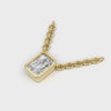 Pendant Radiant Bezel 18k Yellow Gold 1ct :: PENDANT RADIANT BEZEL K18 Yellow Gold 1ct 4.mp4