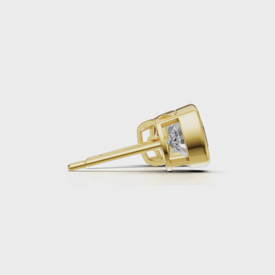 Pierce Cushion Bezel 18k Yellow Gold 1ct :: PIERCE CUSHION BEZEL K18 Yellow Gold 1ct 4.mp4