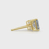 Pierce Radiant Solitaire 18k Yellow Gold 1ct :: PIERCE RADIANT SOLITAIRE K18 Yellow Gold 1ct 4.mp4