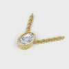 Pendant Oval Bezel 18k Yellow Gold 1ct :: PENDANT OVAL BEZEL K18 Yellow Gold 1ct 4.mp4
