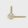 Pendant Cushion Bezel 18k Yellow Gold 1ct :: PENDANT CUSHION BEZEL K18 Yellow Gold 1ct 4.mp4