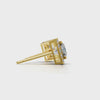 Pierce Princess Halo 18k Yellow Gold 1ct :: PIERCE PRINCESS HALO  K18 Yellow Gold 1ct 4.mp4