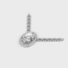 Pendant Oval Halo 18k White Gold 1ct :: PENDANT OVAL HALO K18 White Gold 1ct 4.mp4