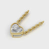 Pendant Heart Bezel 18k Yellow Gold 1ct :: PENDANT HEART BEZEL K18 Yellow Gold 1ct 4.mp4