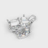 Cluster Pendant Normal 18k White Gold 3ct :: PENDANT CLUSTER K18 White Gold 3ct 4.mp4
