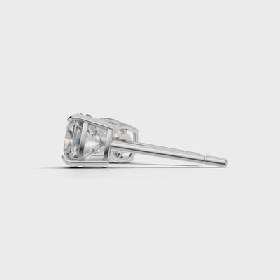 Pierce Cushion Solitaire 18k White Gold 1ct :: PIERCE CUSHION SOLITAIRE  K18 White Gold 1ct 4.mp4
