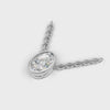 Pendant Oval Bezel 18k White Gold 1ct :: PENDANT OVAL BEZEL K18 White Gold 1ct 4.mp4