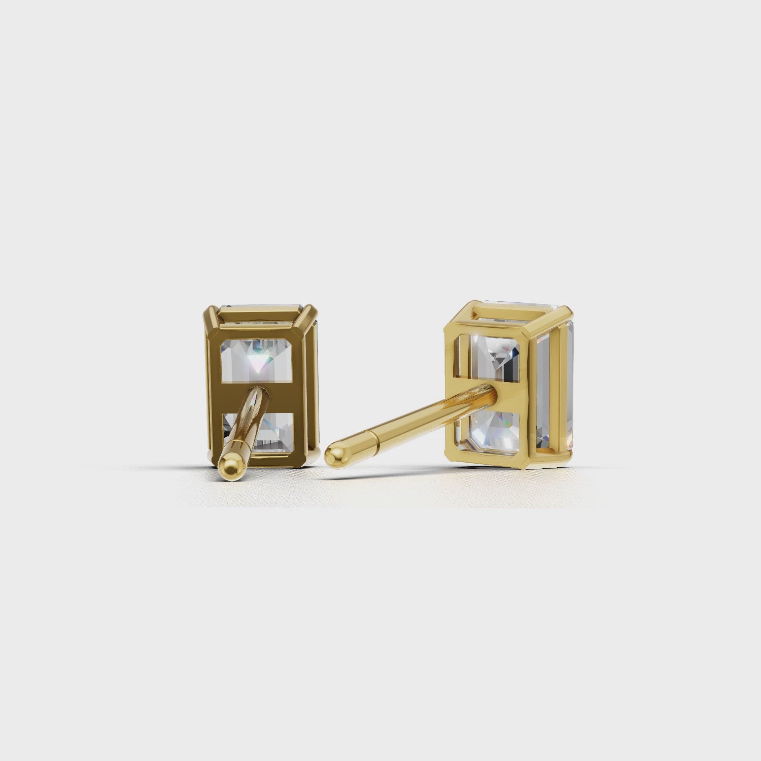 Pierce Emerald Solitaire 18k Yellow Gold 1ct :: PIERCE EMERALD SOLITAIRE K18 Yellow Gold 1ct 4.mp4
