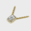 Pendant Emerald Halo 18k Yellow Gold 1ct :: PENDANT EMERALD HALO  K18 Yellow Gold 1ct 4.mp4