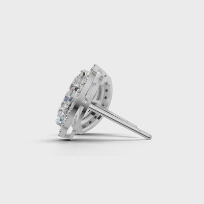 Pierce Marquise Halo 18k White Gold 1ct :: PIERCE MARQUISE HALO  K18 White Gold 1ct.mp4