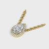 Pendant Pear Halo 18k Yellow Gold 1ct :: PENDANT PEAR HALO K18 Yellow Gold 1ct 4.mp4