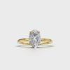Ring Oval Solitaire 18k Yellow Gold 1ct :: RING OVAL SOLITAIRE 18K Yellow Gold 1ct 4.mp4